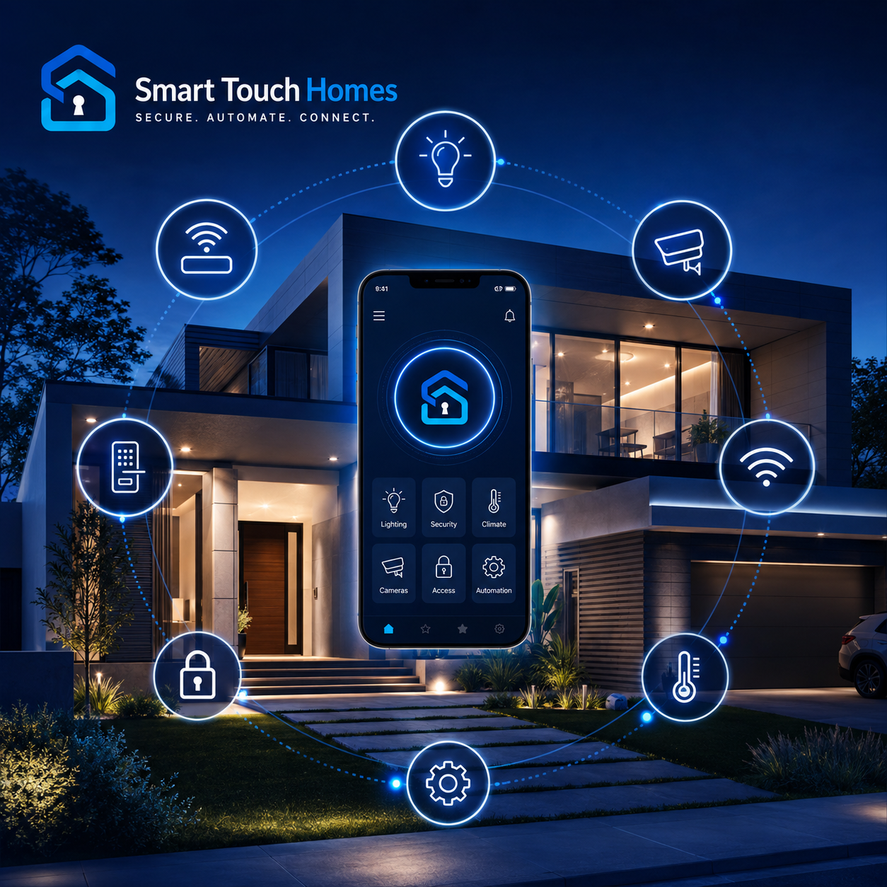 Integrated smart home